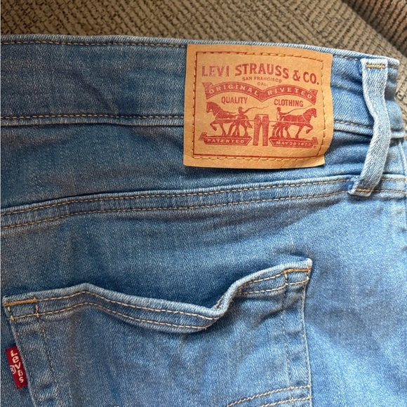 Levi's Blue Boot Cut Jeans Classic Denim - Picture 3 of 4